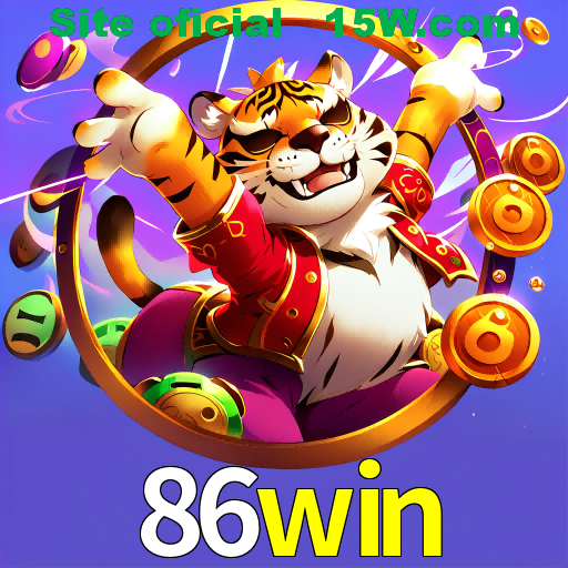 Imagem promocional da 86win mostrando a plataforma e suas vantagens